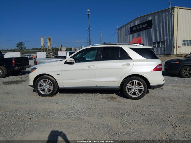 45481654 :رقم المزاد ، 4JGDA2EBXCA033330 vin ، 2012 Mercedes-benz Ml 350 Bluetec 4matic مزاد بيع