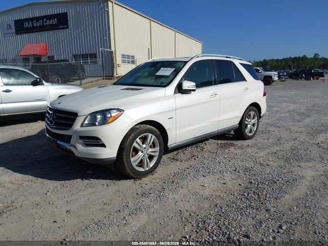45481654 :رقم المزاد ، 4JGDA2EBXCA033330 vin ، 2012 Mercedes-benz Ml 350 Bluetec 4matic مزاد بيع