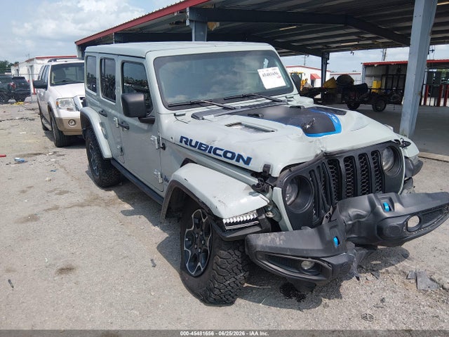 45481656 :رقم المزاد ، 1C4JJXR60PW586417 vin ، 2023 Jeep Wrangler 4xe Rubicon 4x4 مزاد بيع