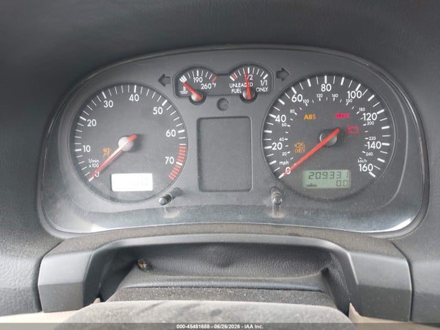 Продажа на аукционе авто 2000 Volkswagen Jetta Gls, vin: 3VWSA29M6YM088386, номер лота: 45481688