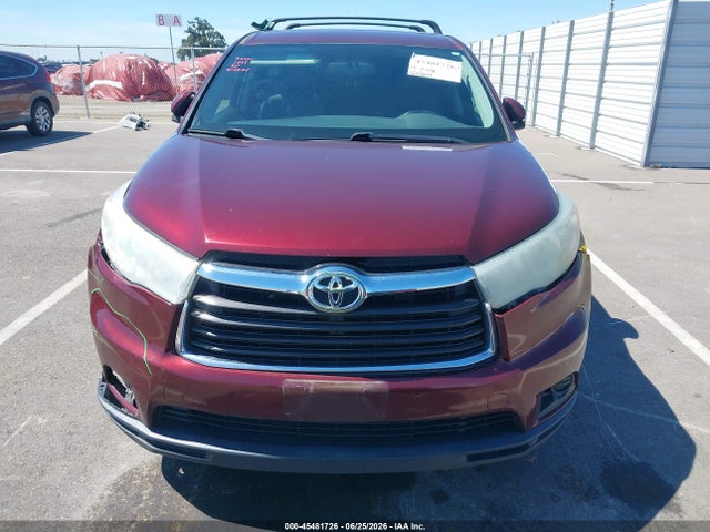 Toyota Highlander Le 2015 5TDZARFH2FS016079 Image 12