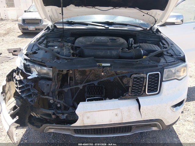 Продаж на аукціоні авто 2017 Jeep Grand Cherokee Limited, vin: 1C4RJFBG3HC861684, номер лоту: 45481783