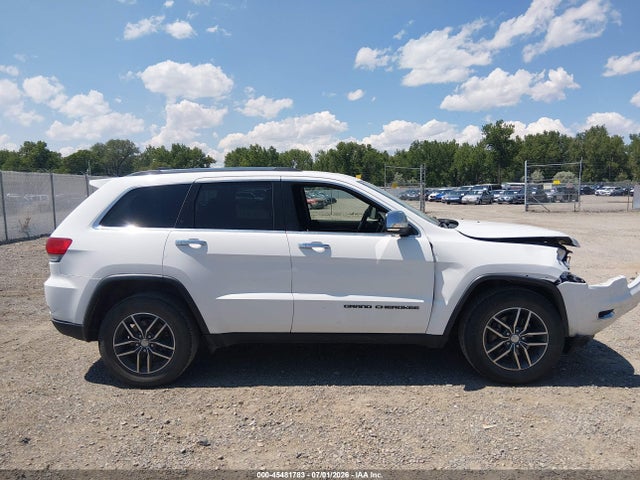 Продаж на аукціоні авто 2017 Jeep Grand Cherokee Limited, vin: 1C4RJFBG3HC861684, номер лоту: 45481783