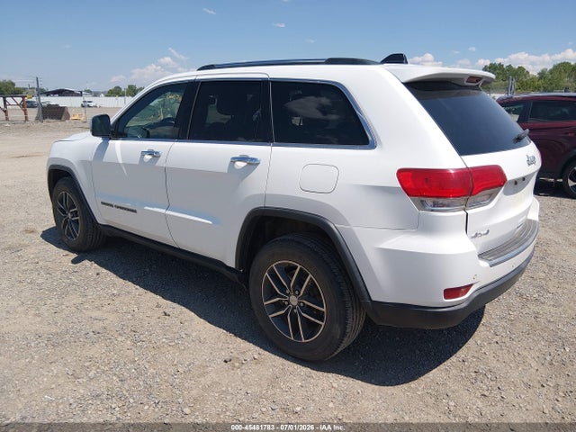 Продаж на аукціоні авто 2017 Jeep Grand Cherokee Limited, vin: 1C4RJFBG3HC861684, номер лоту: 45481783