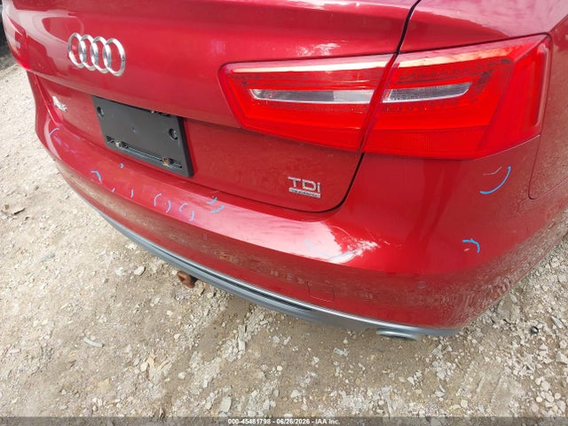 45481798 :رقم المزاد ، WAUHMAFC4EN062197 vin ، 2014 Audi A6 3.0 Tdi Premium Plus مزاد بيع