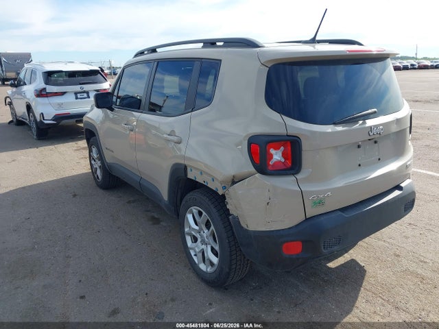 Aukcja sprzedaży 2016 Jeep Renegade Latitude, vin: ZACCJBBT5GPD07844, numer aukcji: 45481804