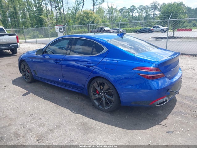 2022 Genesis G70 3.3t Rwd მანქანა იყიდება აუქციონზე, vin: KMTG54TE1NU103279, აუქციონის ნომერი: 45481839