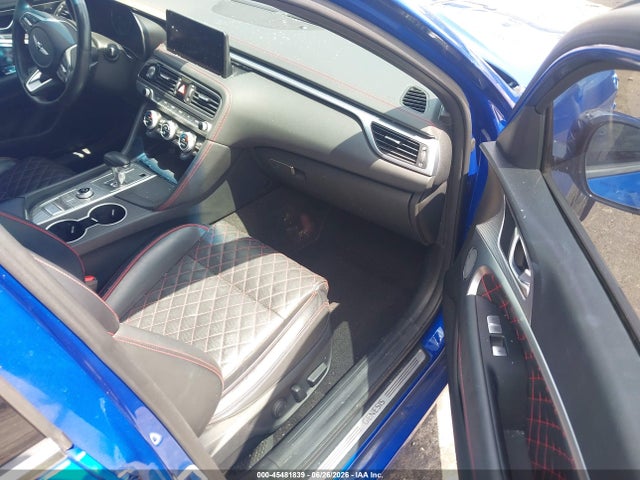2022 Genesis G70 3.3t Rwd მანქანა იყიდება აუქციონზე, vin: KMTG54TE1NU103279, აუქციონის ნომერი: 45481839