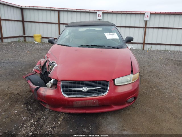Продаж на аукціоні авто 2000 Chrysler Sebring Jxi, vin: 3C3EL55HXYT248686, номер лоту: 45481861