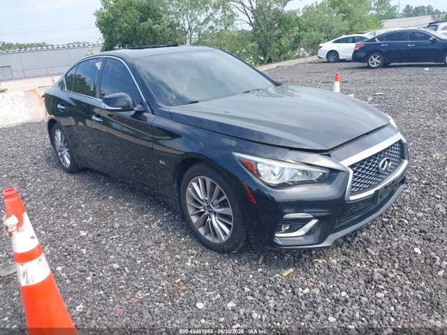 Продаж на аукціоні авто 2018 Infiniti Q50 3.0t Luxe, vin: JN1EV7AR4JM443620, номер лоту: 45481868