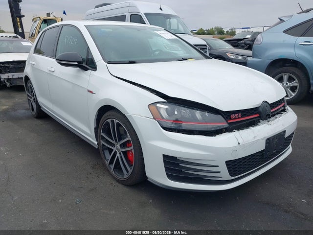 Продажа на аукционе авто 2017 Volkswagen Golf Gti Autobahn 4-door/s 4-door/se 4-door/sport 4-door, vin: 3VW447AU8HM027520, номер лота: 45481929