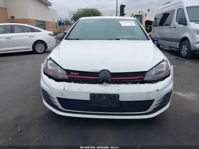 Продажа на аукционе авто 2017 Volkswagen Golf Gti Autobahn 4-door/s 4-door/se 4-door/sport 4-door, vin: 3VW447AU8HM027520, номер лота: 45481929