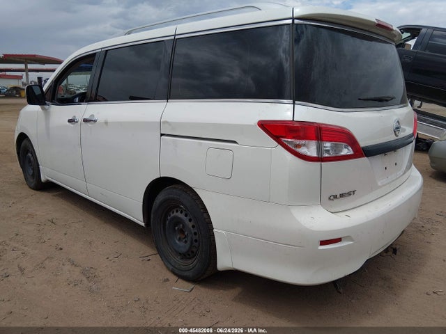 Продажа на аукционе авто 2014 Nissan Quest S, vin: JN8AE2KP0E9108136, номер лота: 45482008