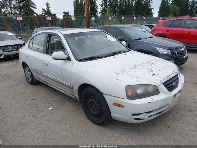 2005 Hyundai Elantra Gls/gt მანქანა იყიდება აუქციონზე, vin: KMHDN46DX5U052557, აუქციონის ნომერი: 45482034