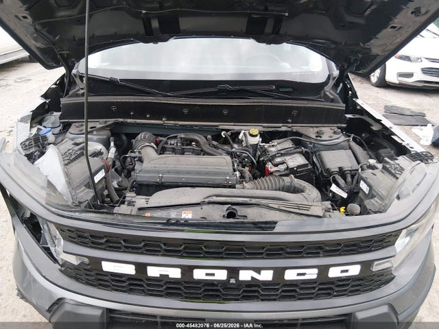 2025 Ford Bronco Sport Outer Banks მანქანა იყიდება აუქციონზე, vin: 3FMCR9CNXSRE65933, აუქციონის ნომერი: 45482076