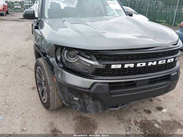 2025 Ford Bronco Sport Outer Banks მანქანა იყიდება აუქციონზე, vin: 3FMCR9CNXSRE65933, აუქციონის ნომერი: 45482076