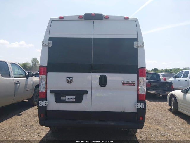 2022 Ram Promaster 2500 High Roof 159 Wb მანქანა იყიდება აუქციონზე, vin: 3C6LRVDG7NE110623, აუქციონის ნომერი: 45482227