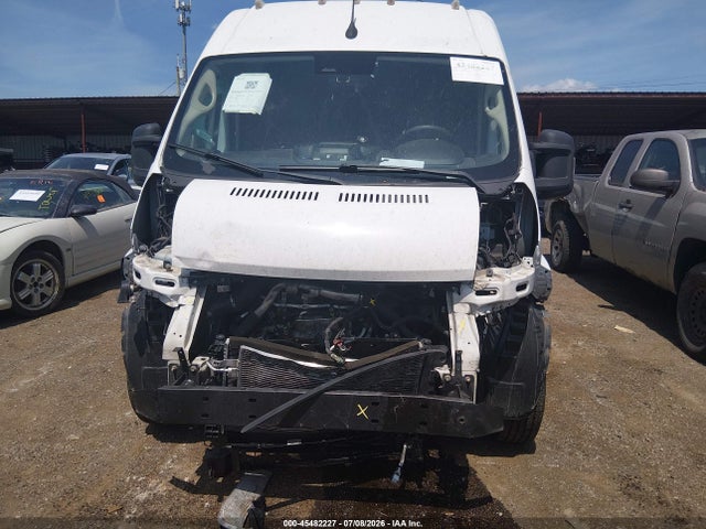2022 Ram Promaster 2500 High Roof 159 Wb მანქანა იყიდება აუქციონზე, vin: 3C6LRVDG7NE110623, აუქციონის ნომერი: 45482227