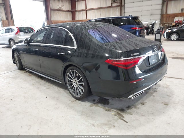 Aukcja sprzedaży 2021 Mercedes-benz S 580 4matic, vin: W1K6G7GB2MA043556, numer aukcji: 45482260