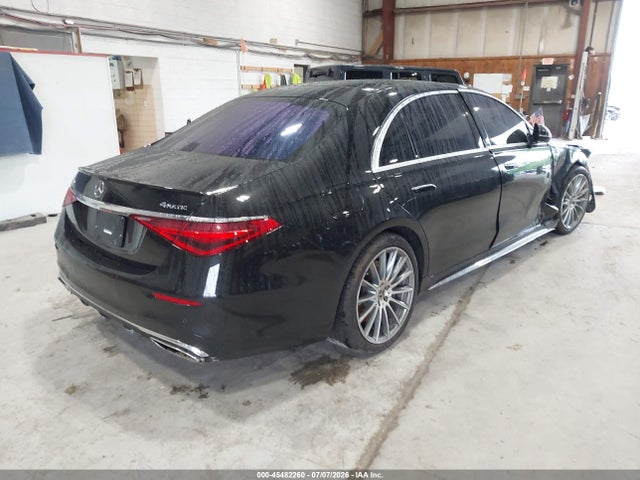 Aukcja sprzedaży 2021 Mercedes-benz S 580 4matic, vin: W1K6G7GB2MA043556, numer aukcji: 45482260