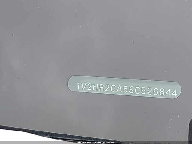 45482298 :رقم المزاد ، 1V2HR2CA5SC526844 vin ، 2025 Volkswagen Atlas 2.0t Se W/technology مزاد بيع