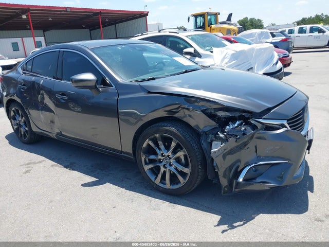 2017 Mazda Mazda6 Grand Touring მანქანა იყიდება აუქციონზე, vin: JM1GL1X5XH1134906, აუქციონის ნომერი: 45482403