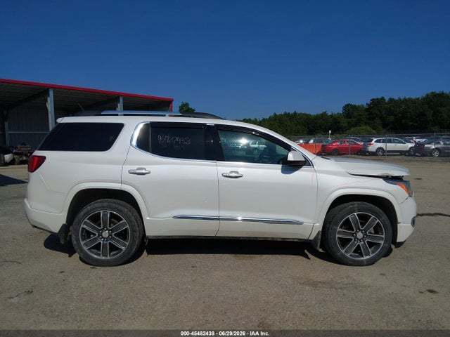 2018 Gmc Acadia Denali მანქანა იყიდება აუქციონზე, vin: 1GKKNXLS2JZ156770, აუქციონის ნომერი: 45482438