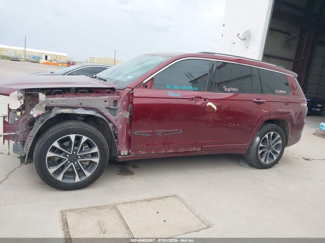 45482457 :رقم المزاد ، 1C4RJKDG9N8520309 vin ، 2022 Jeep Grand Cherokee L Overland 4x4 مزاد بيع