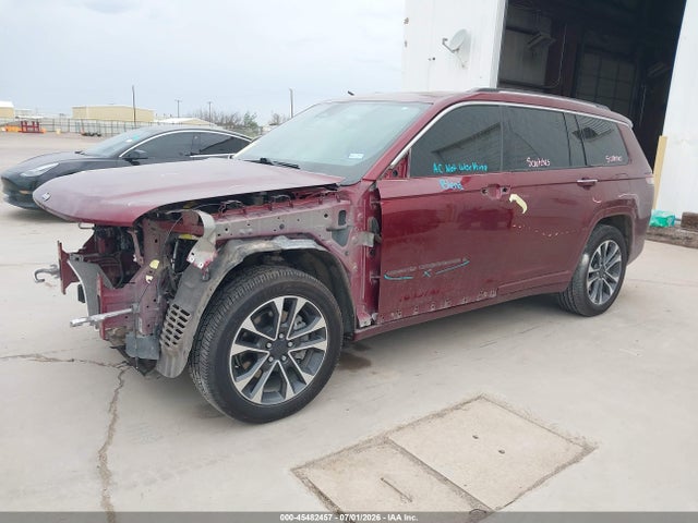 45482457 :رقم المزاد ، 1C4RJKDG9N8520309 vin ، 2022 Jeep Grand Cherokee L Overland 4x4 مزاد بيع