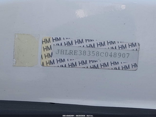 Продажа на аукционе авто 2008 Honda Cr-v Lx, vin: JHLRE38358C048907, номер лота: 45482491