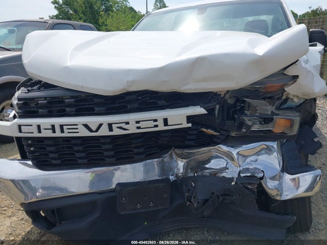 Auction sale of the 2021 Chevrolet Silverado 1500 2wd  Long Bed Wt, vin: 3GCNWAEF9MG360490, lot number: 45482503