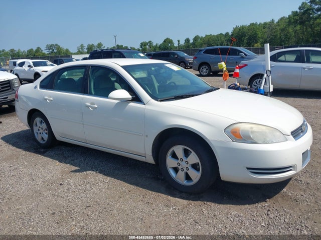 2007 Chevrolet Impala 3.5l Lt მანქანა იყიდება აუქციონზე, vin: 2G1WT58K579225057, აუქციონის ნომერი: 45482685