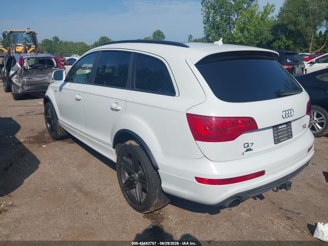 Продаж на аукціоні авто 2015 Audi Q7 3.0t S Line Prestige, vin: WA1DGAFE6FD028578, номер лоту: 45482757