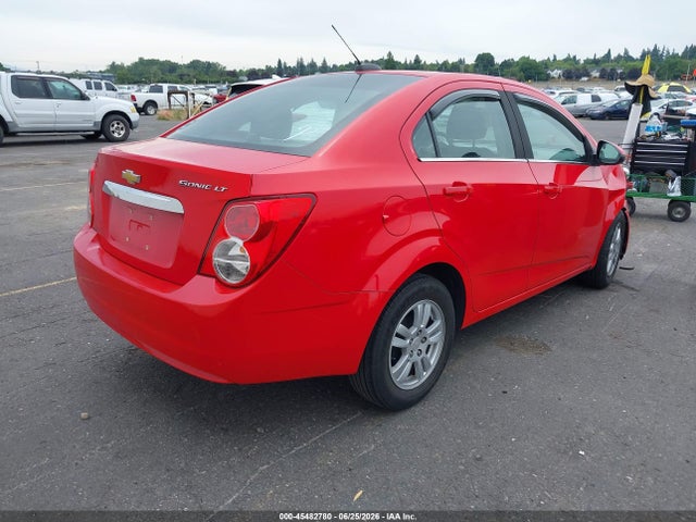 Chevrolet Sonic Lt Auto 2015 1G1JC5SH9F4183856 Image 4