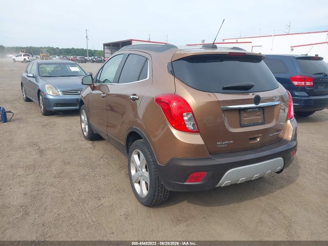 2016 Buick Encore Convenience მანქანა იყიდება აუქციონზე, vin: KL4CJFSB6GB537007, აუქციონის ნომერი: 45482822