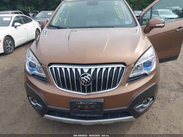 2016 Buick Encore Convenience მანქანა იყიდება აუქციონზე, vin: KL4CJFSB6GB537007, აუქციონის ნომერი: 45482822