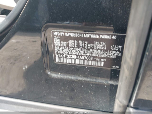 45482823 :رقم المزاد ، WBXHT3Z38H4A57002 vin ، 2017 Bmw X1 Xdrive28i مزاد بيع