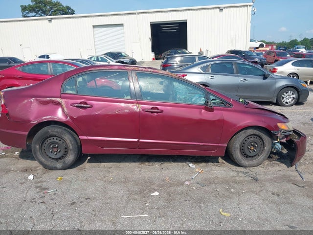 45482837 :رقم المزاد ، 2HGFA16518H528896 vin ، 2008 Honda Civic Lx مزاد بيع