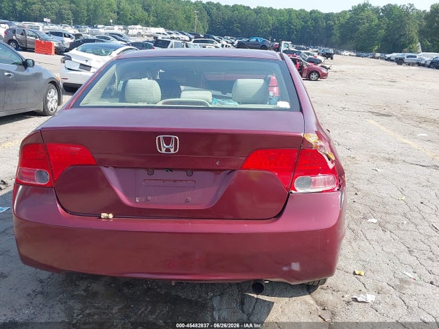 45482837 :رقم المزاد ، 2HGFA16518H528896 vin ، 2008 Honda Civic Lx مزاد بيع
