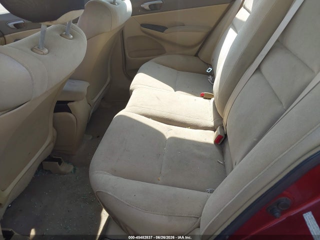 45482837 :رقم المزاد ، 2HGFA16518H528896 vin ، 2008 Honda Civic Lx مزاد بيع