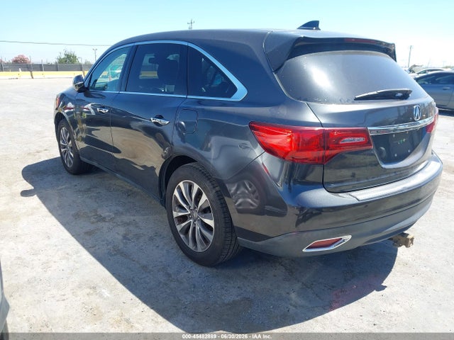 Acura Mdx Technology Package 2015 5FRYD3H49FB005187 Image 3