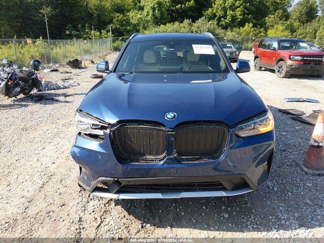 Продаж на аукціоні авто 2022 Bmw X3 Sdrive30i, vin: 5UX43DP0XN9N06037, номер лоту: 45482916