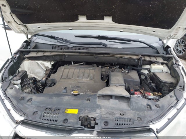 2015 Toyota Highlander Xle V6 მანქანა იყიდება აუქციონზე, vin: 5TDJKRFH5FS129647, აუქციონის ნომერი: 45482935