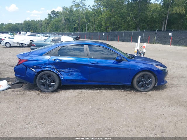 2021 Hyundai Elantra Sel მანქანა იყიდება აუქციონზე, vin: 5NPLM4AG1MH001543, აუქციონის ნომერი: 45482943