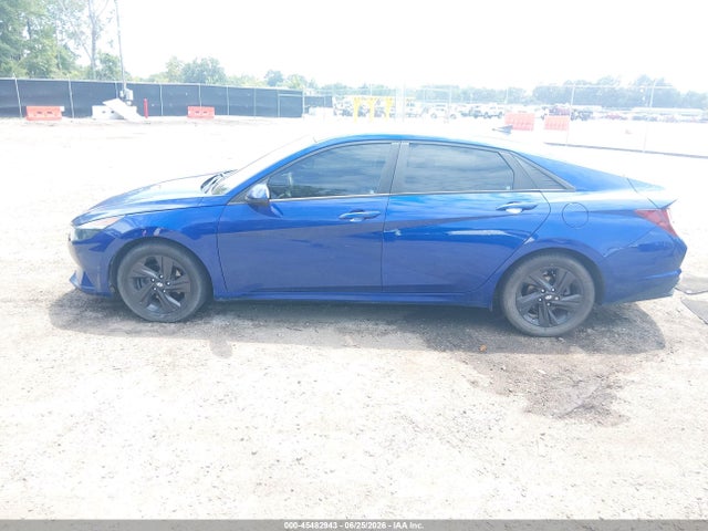 2021 Hyundai Elantra Sel მანქანა იყიდება აუქციონზე, vin: 5NPLM4AG1MH001543, აუქციონის ნომერი: 45482943