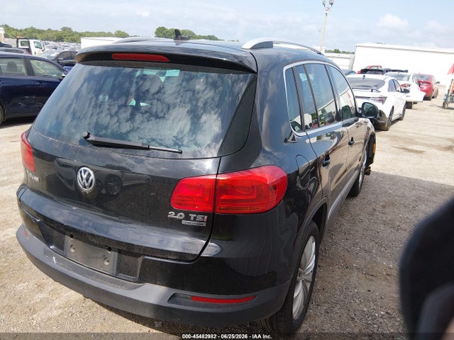 2014 Volkswagen Tiguan Se მანქანა იყიდება აუქციონზე, vin: WVGBV3AX7EW511003, აუქციონის ნომერი: 45482982