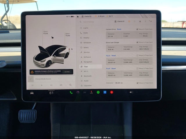 Tesla Model 3 Rear-wheel Drive 2022 5YJ3E1EA2NF123751 Image 18