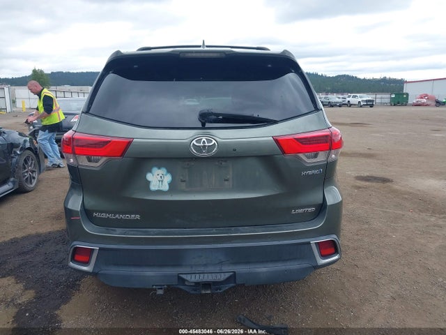 5TDDGRFH0JS038180 Toyota Highlander Hybrid Limited Platinum
