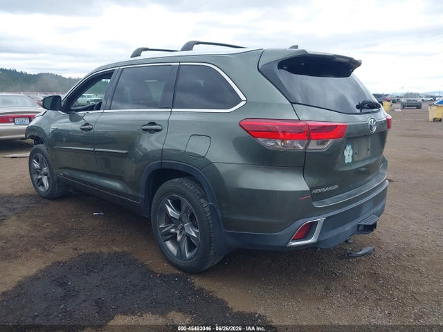 5TDDGRFH0JS038180 Toyota Highlander Hybrid Limited Platinum