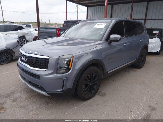 45483064 :رقم المزاد ، 5XYP24HC5NG262502 vin ، 2022 Kia Telluride Lx مزاد بيع